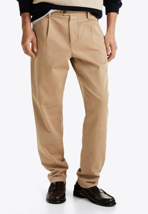 HARLEM STRUCTURED - Pantalones chinos - batique khaki