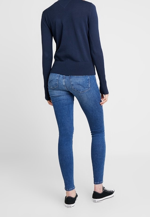 Tommy Jeans Strickpullover dark blue/dunkelblau (Pre-owned