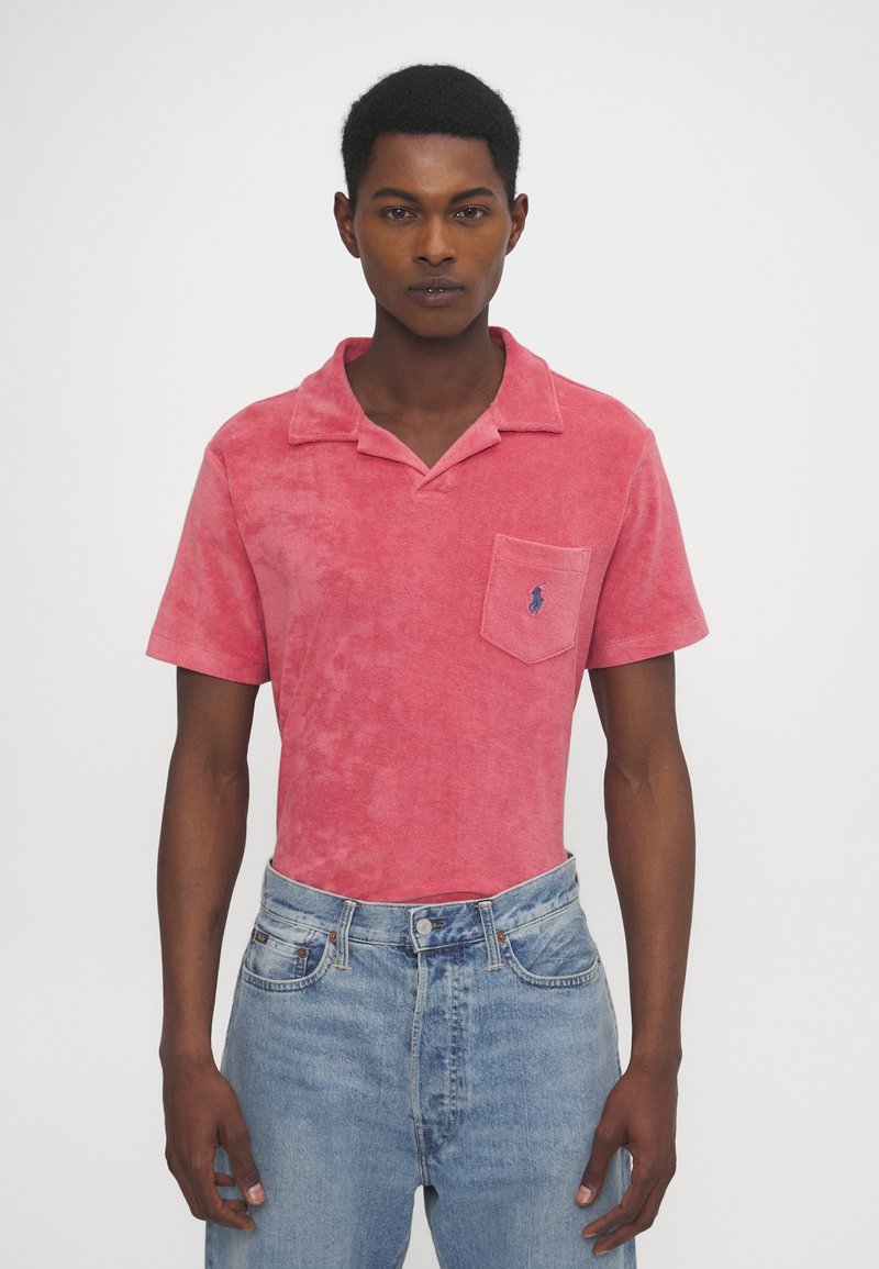 Polo Ralph Lauren - CUSTOM FIT TERRY POLO SHIRT - Polo krekls - adirondack berry, Palielināt