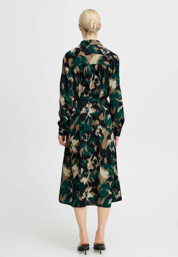 BYJOSA - Shirt dress - sea moss flower mix3