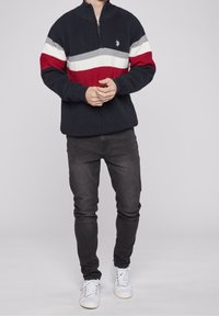 U.S. Polo Assn. Stickad tröja - dark blue