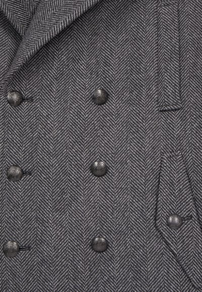 The Kooples Abrigo clásico - black grey