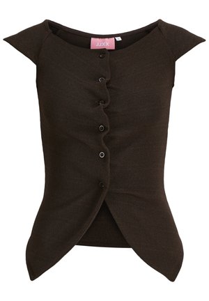 JJXX, JXEVA FOLDED BUTTON TOP - Camicetta - demitasse