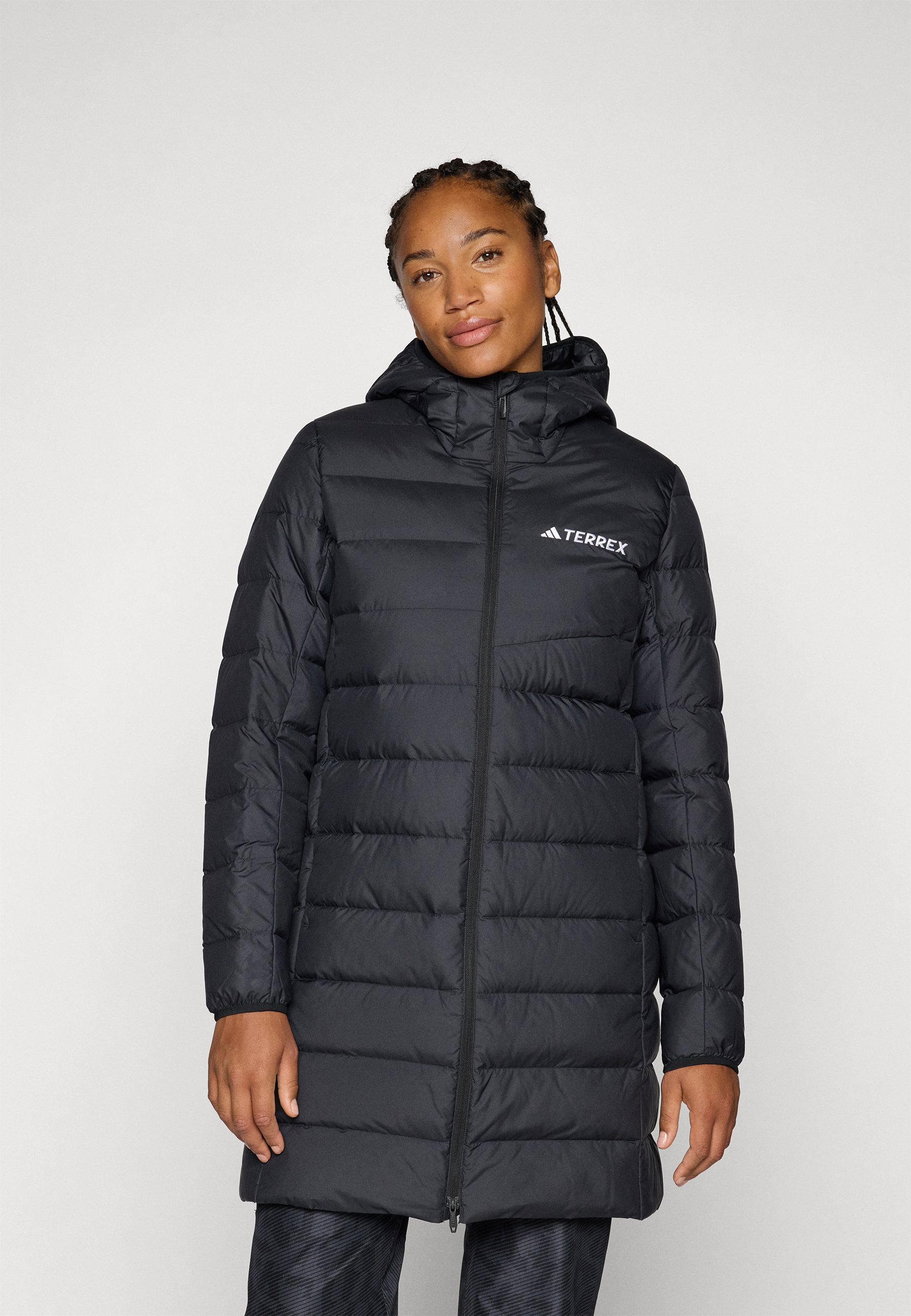 Adidas Terrex Daunenmantel black/schwarz