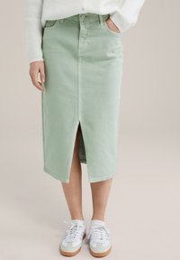 WE Fashion BLUE RIDGE - Ozko oprijeto krilo - mint green