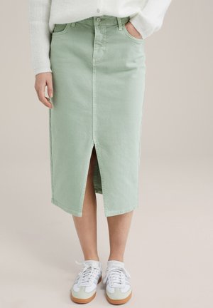 WE Fashion BLUE RIDGE - Bleistiftrock - mint green