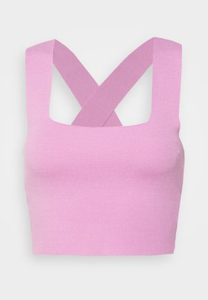 YAS YASEMIL CROPPED  - Top - purple