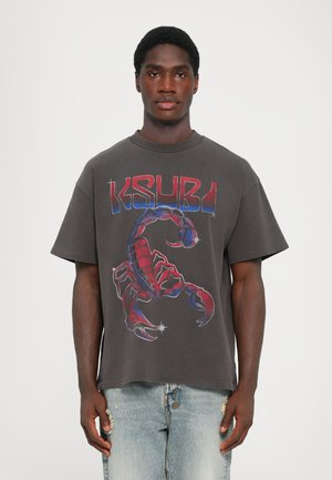 EKCESS TEE - T-shirt imprimé - black