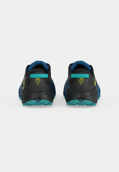 Hoka SPEEDGOAT 7 BIG KIDS UNISEX - Zapatillas de trail running - black/night glow blue — photo 4