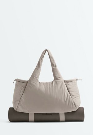 OYSHO, PADDED SPORTS BAG UNISEX - Sportstasker - mink