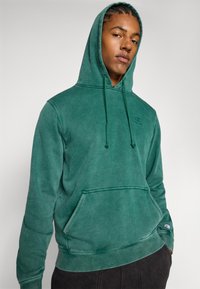 Champion ICONS HOODIE - Kapuzenpullover - dark green