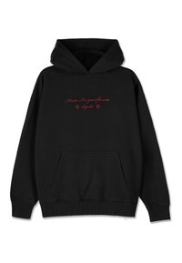 LEVADIA HOODIE - Sweatshirt - washed black