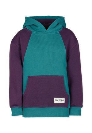 Hoodie - petrol-dark-purple