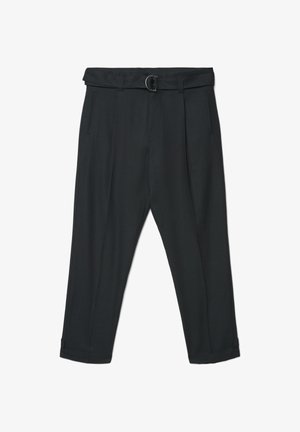Calliope, PANTALONE LUNGO TINTA UNITA - Chino - nero