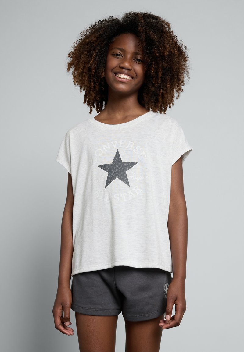Converse - BOXY TEE SET - Shortsit - dark matter, Suurenna