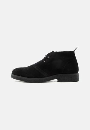 Jack & Jones JFWHELSINKI DESERT BOOT - Sporty snøresko - black