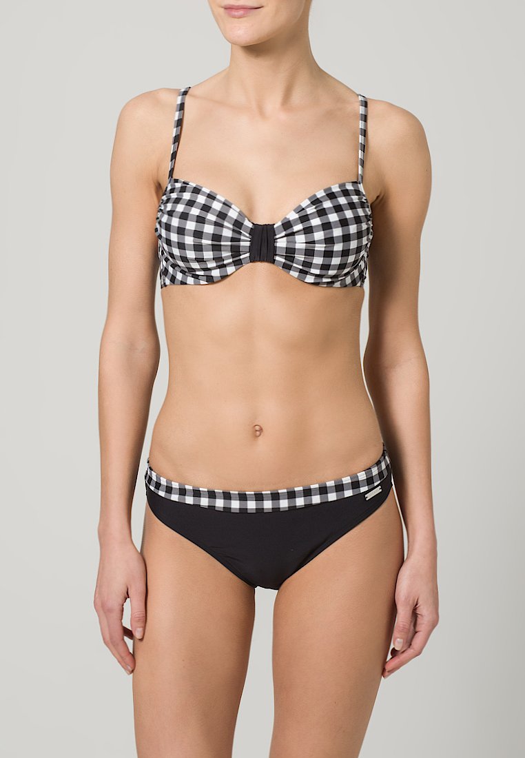 LASCANA Bikini blackwhite/noir ZALANDO.FR