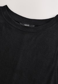 REGULAR FIT - SOFT TOUCH SLEEVELESS CREW NECK TANK - Viršus - black