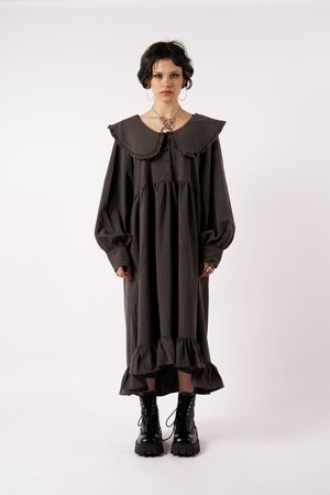 CURIO DRESS - Φόρεμα πουκάμισο - grey