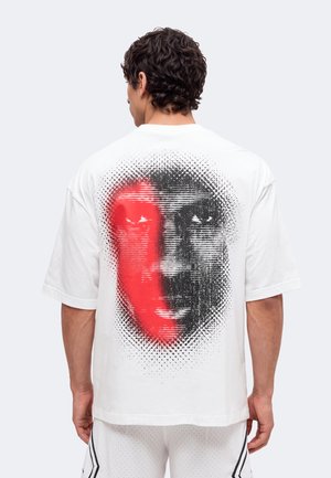 Jordan, CREW - Спортна тениска - white/black