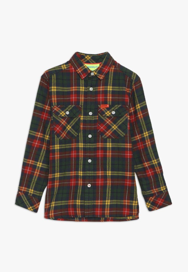 EXPLORER CHECK - Shirt - yellow/green