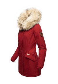 Navahoo CRISTAL - Wintermantel - dark red
