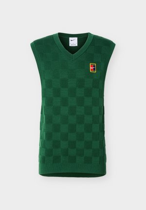 Nike Performance, NIKECOURT ADVANTAGE SLAM SWEATER VEST - Πουλόβερ - gorge green
