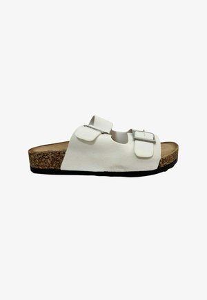 MAR SOLER, BES - Sandalias planas - blanco
