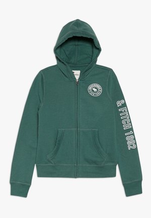 Sweat zippé - green