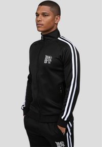 Wrong Friends MILAZZO TRACK-GRANDPARENT - Sudadera con cremallera - black