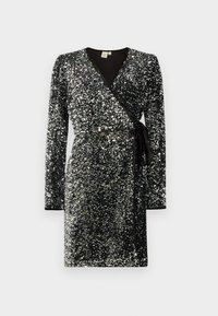 YASELLE WRAP DRESS  - Cocktailjurk - silver