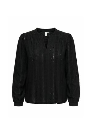 ONLY Carmakoma, BLOUSE CARMINNA BLOUSE - Blúzka - black