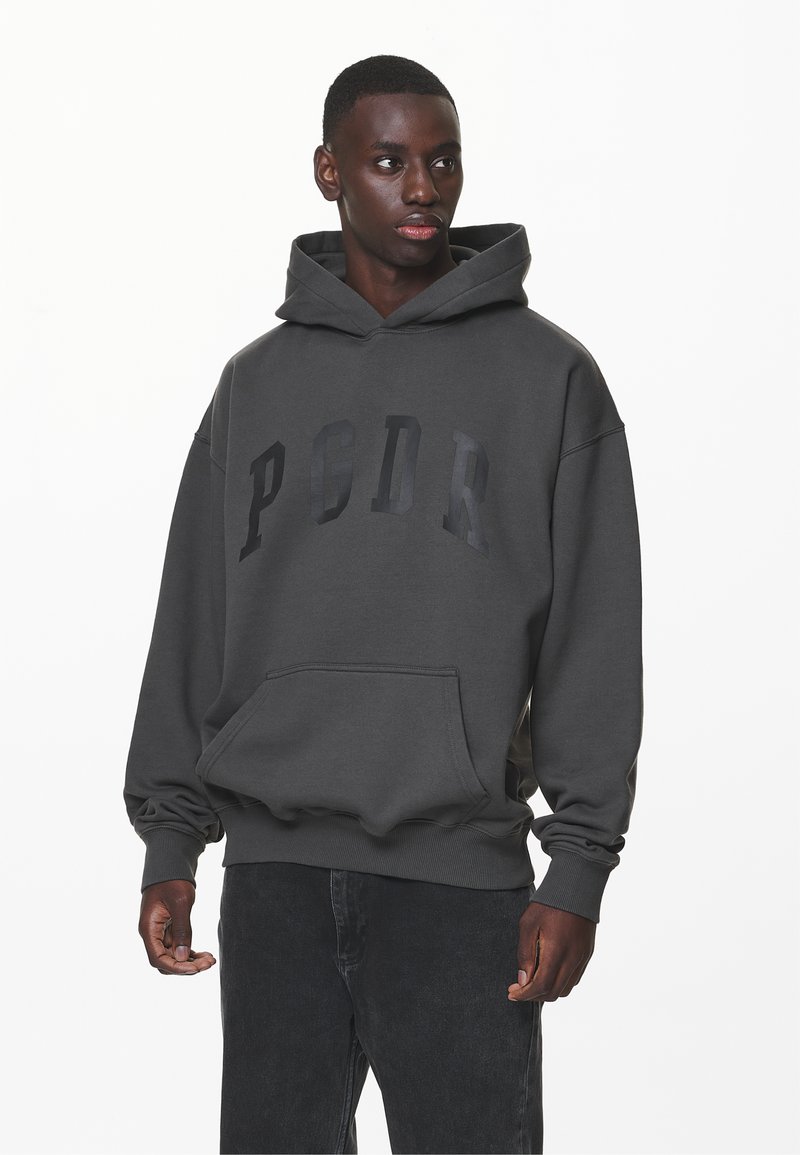 Pegador LAYTON OVERSIZED HOODIE - Mikina - washed volcano grey