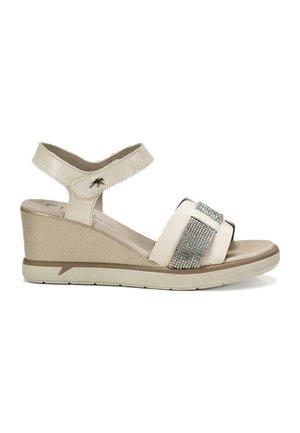 Sandalias con plataforma - white
