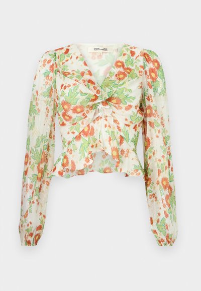 Diane von Furstenberg MARY - Button-down blouse - marlene batik ivory