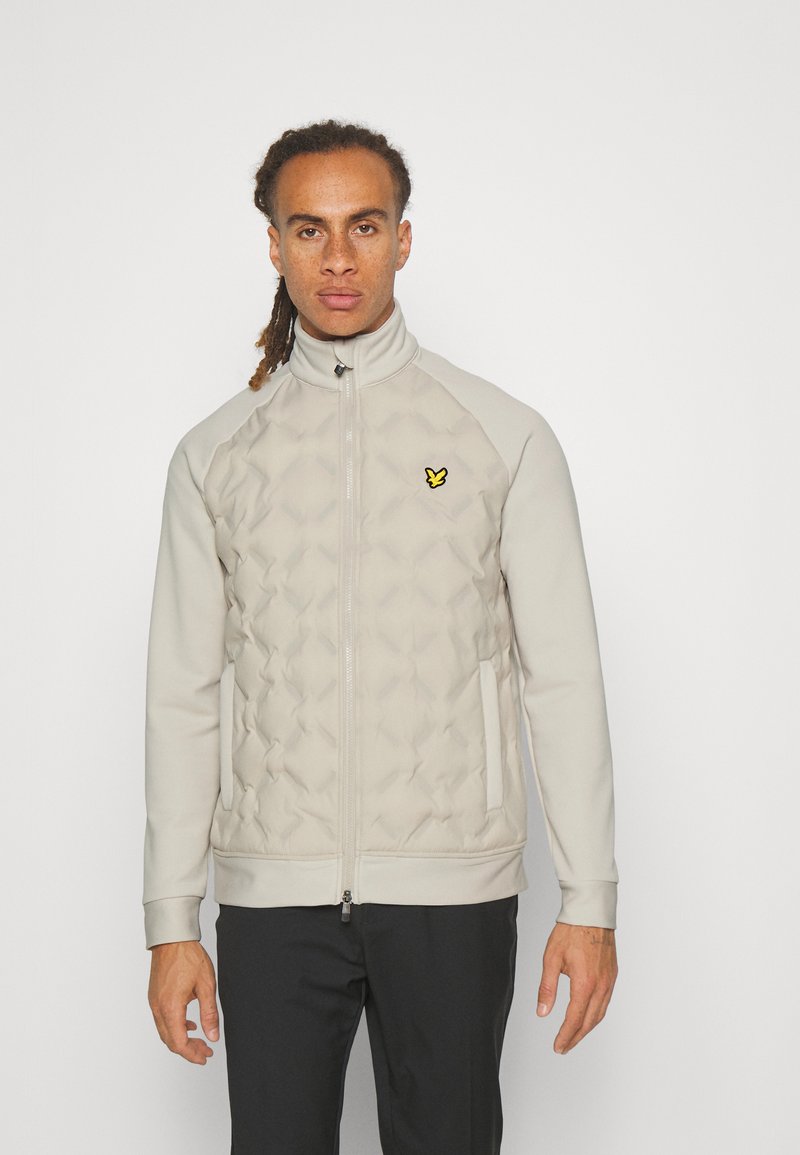 Lyle & Scott CHECK QUILT BACK JACKET Soft shell jacket warm dust