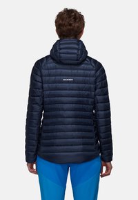 Mammut BROAD PEAK HOODED  - Dunjacka - marine black