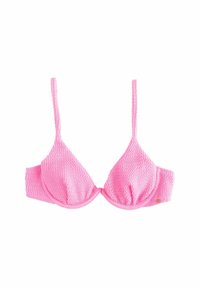 Next REGULAR FIT - CRINKLE NON PADDED WIRED - Gornji dio bikinija - neon pink