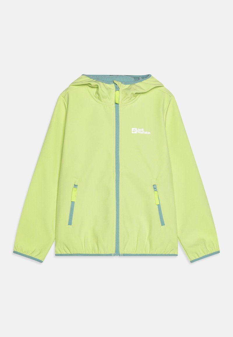 Jack Wolfskin - FOURWINDS KIDS UNISEX - Chaqueta softshell - cool matcha, Ampliar