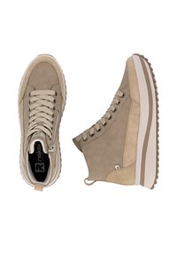 Rieker Bottines à plateau - beige
