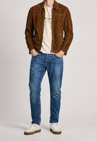 Pepe Jeans Giacca di pelle - brown