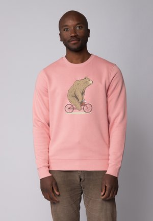 FAHRRADBÄR - Sweater - canyon pink