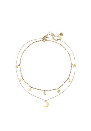 MOON AND STAR SET - Collier - gold-coloured