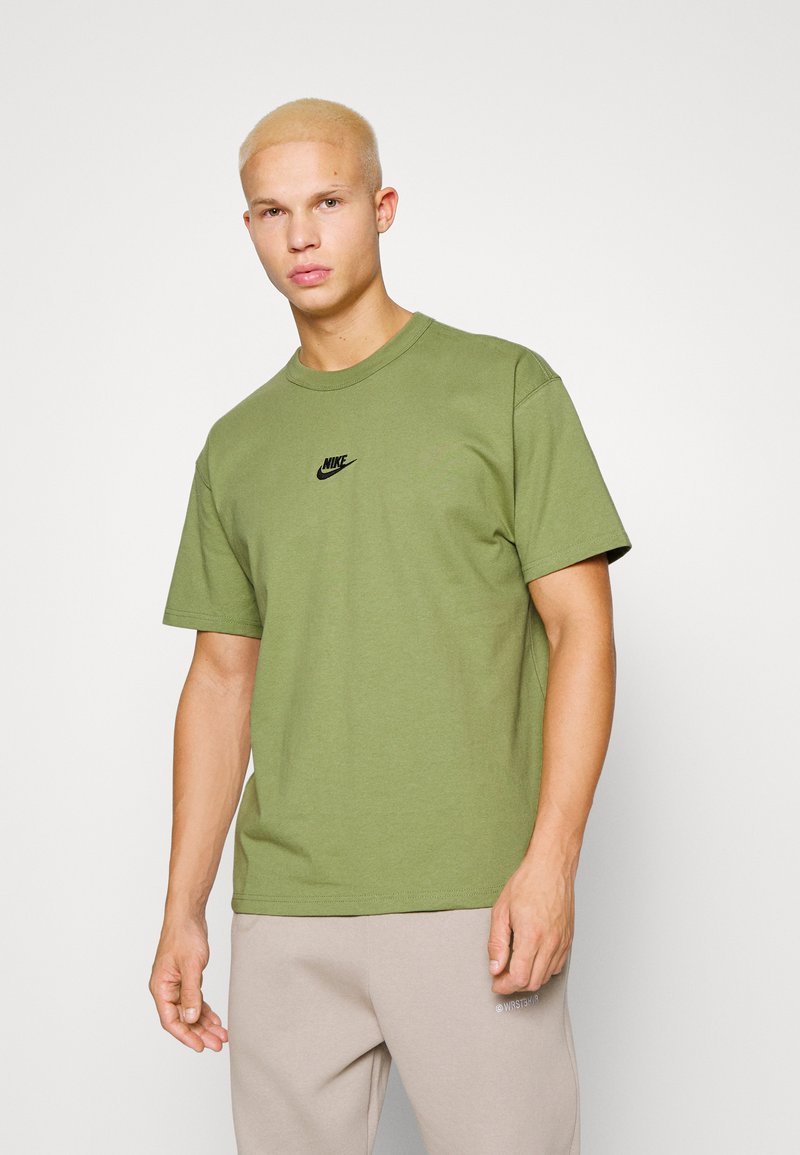 Nike Sportswear TEE - T-shirt básica - khaki/black