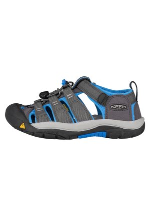 NEWPORT - Walking sandals - magnet/brilliant blue