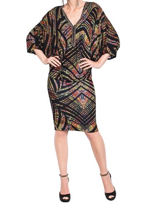 Apart, Robe en jersey - black
