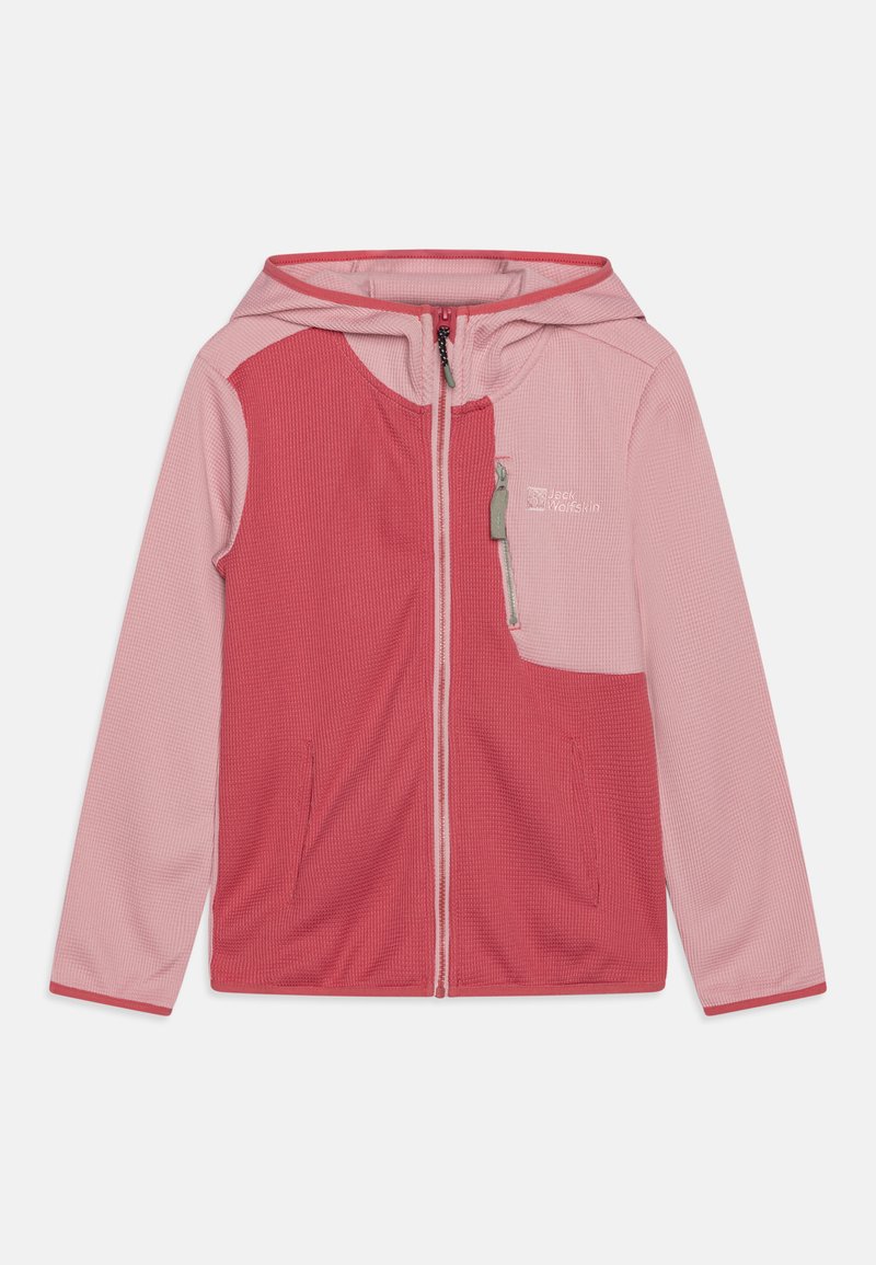 Jack Wolfskin - ACTAMIC GRID MIDLAYER UNISEX - Giacca in pile - rose, Ingrandire