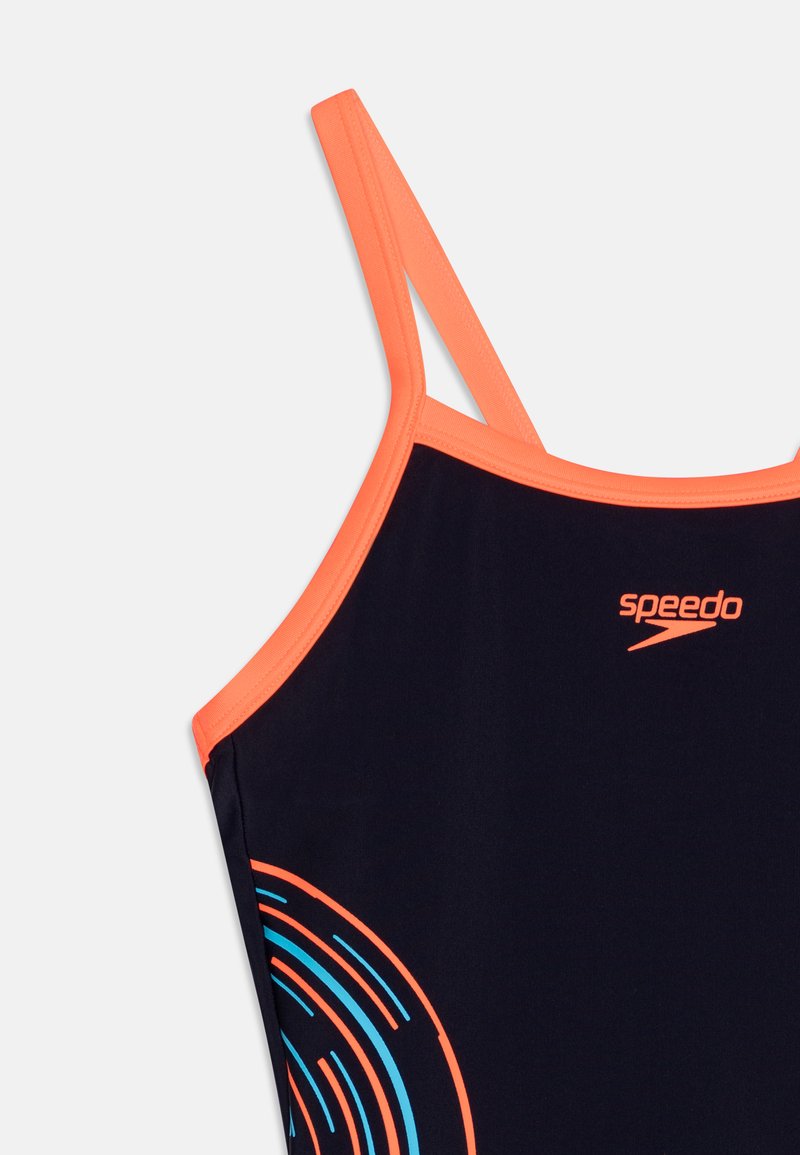 Speedo GIRLS PLASTISOL PLACEMENT THINSTRAP MUSCLEBACK Swimsuit