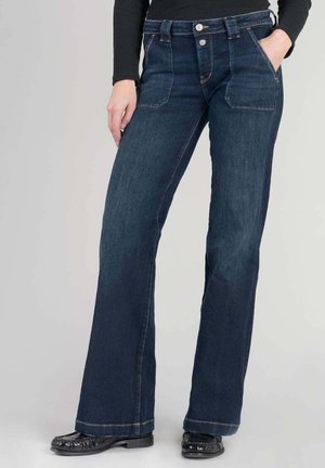 Le Temps Des Cerises Flared jeans - bleu