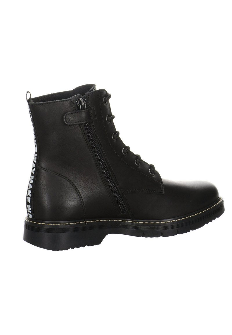 Kinder Booties | KIM KAY Schnürstiefelette nero/schwarz - CL58569 Kinder Booties | KIM KAY Schnürstiefelette nero/schwarz - CL58569